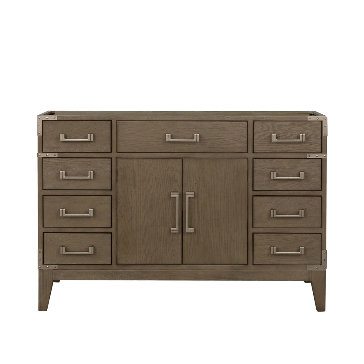 Aiden Gray Oak 48" Single Vanity without Top