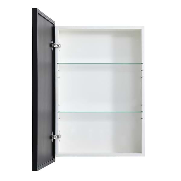 Oraya Black 20x28" Medicine Cabinet
