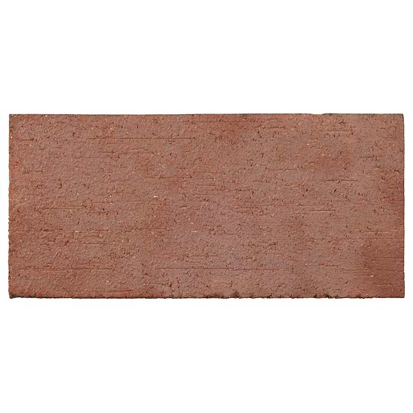 Brownstone Flashed Red 2x7 Textured Wire Cut Clay Thin Brick Edge Cap