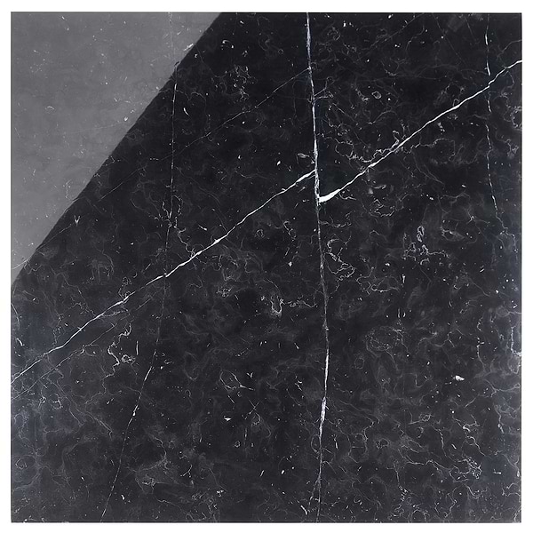 Nero Marquina 24x24 Polished Marble Tile