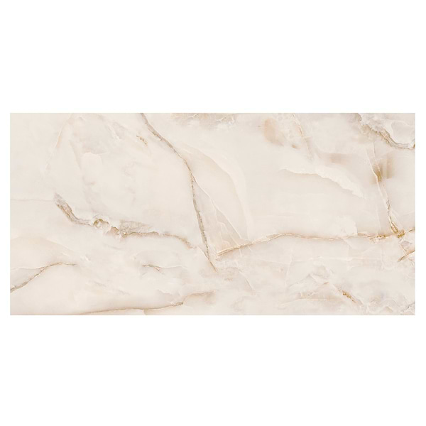 Lumina Onyx Pearl Beige 24x48 Polished Porcelain Tile