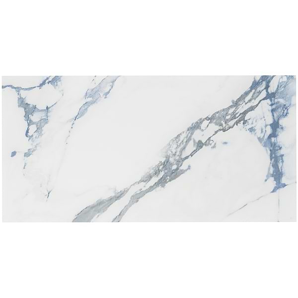 Calacatta Azur 12x24 Matte Porcelain Tile