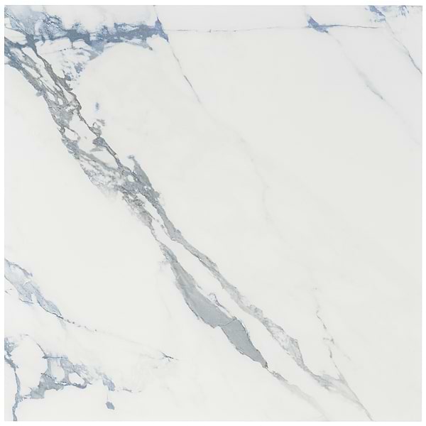 Calacatta Azur 24x24 Matte Porcelain Tile 