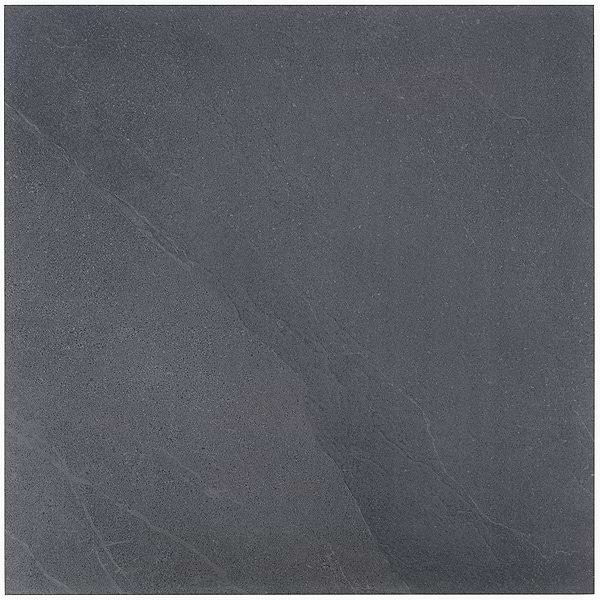 Fordham Nero 24x24 Black Matte Porcelain Floor and Wall Tile