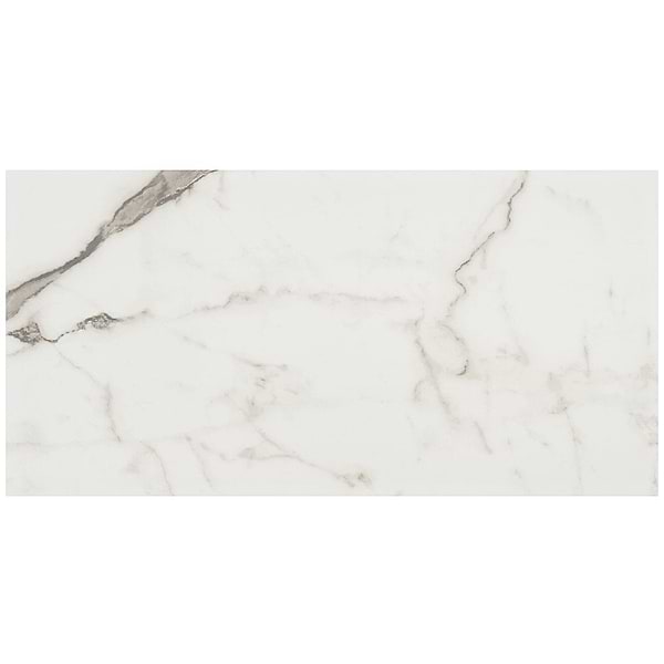 DreamStone Statuario Venato 12x24 Polished Porcelain Tile