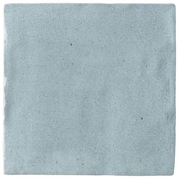Portmore Sky Blue 4x4 Glossy Ceramic Tile