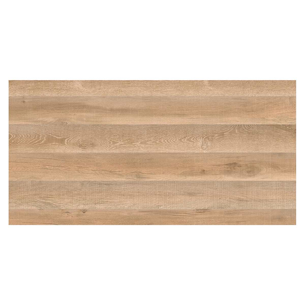 Kenridge Waves Maple Brown 24x48 Wood Look Matte Porcelain Tile