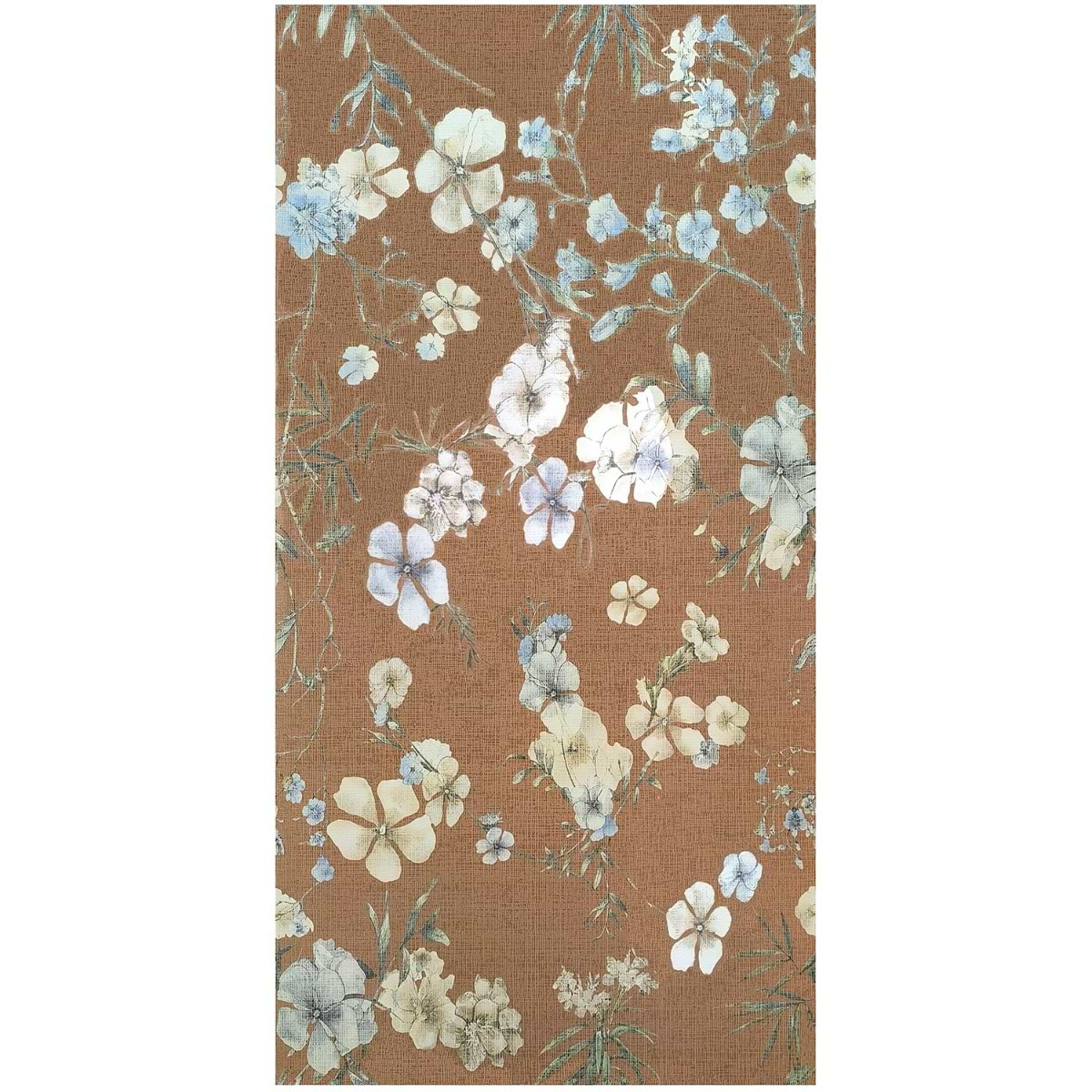 Wakana Autumn Terracotta 24x48 Artisan Decor Matte Porcelain Tile