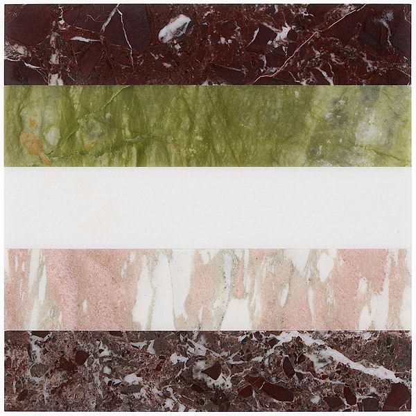 Arc Rainbow 12x12 Polished Marble By Elizabeth Sutton: Pattern 35
