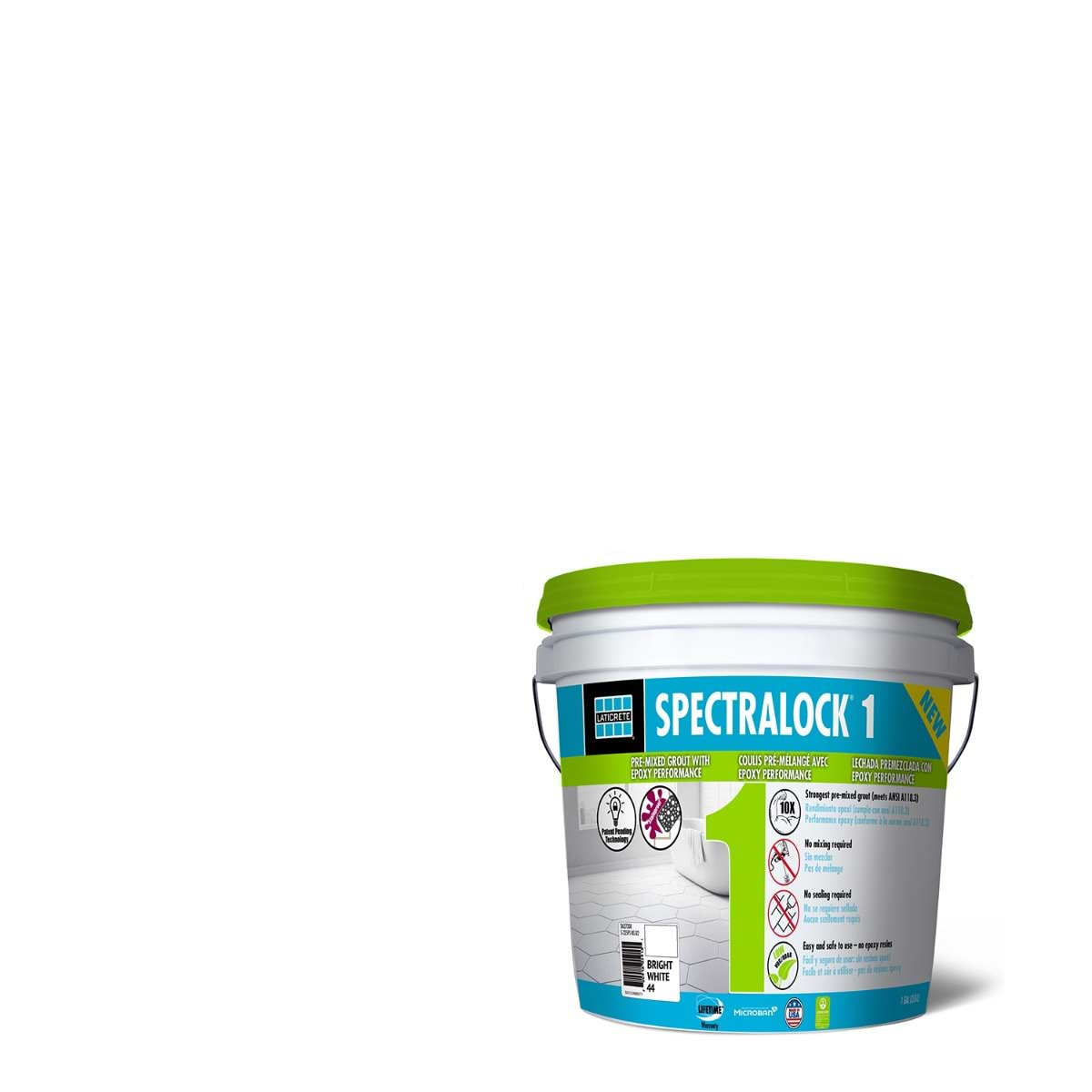 Laticrete SpectraLock 1 Bright White Grout- Gallon