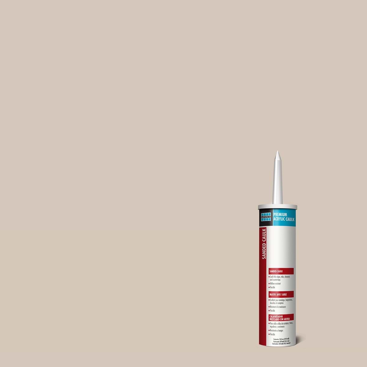 Laticrete Acrylic Caulk Sanded Marble Beige- 10.5 oz Tube ; in Marble Beige