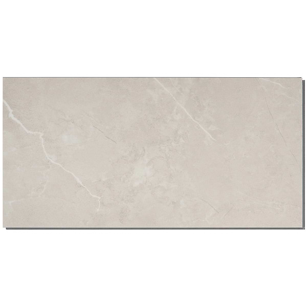 Optoro Chauny Marble Beige 28mil Wear Layer Rigid Core Click 12x24 Luxury Vinyl Tile