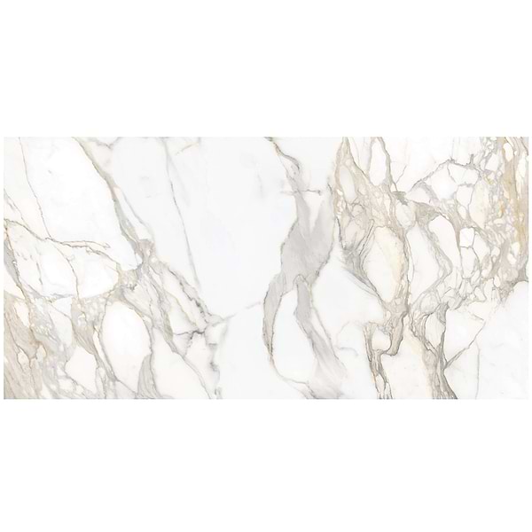 TileBarXL Marmi Slim Bernini Oro 30" x 60" Polished Porcelain Slab