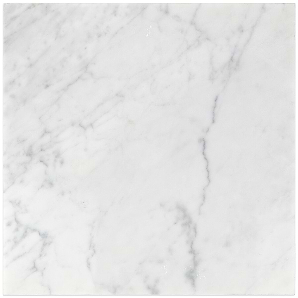 Statuario 12x12 Polished Marble Tile 