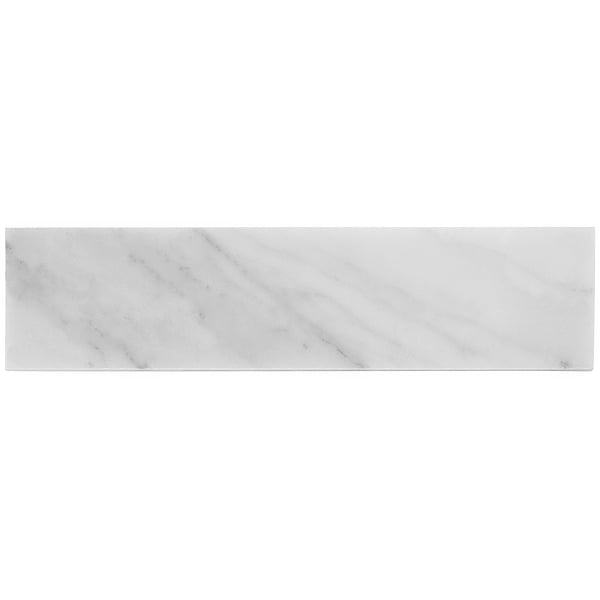 Sample of Brushed Stone Carrara Marble Subway Tile- 2x8 ($16.95 Per Sq. Ft.)