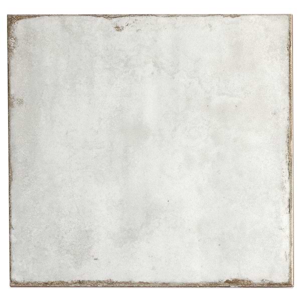 Angela Harris Dunmore Blanco 8x8 Ceramic Tile