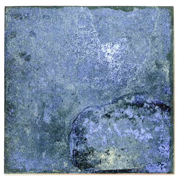 Angela Harris Dunmore Blu 8x8 Ceramic Floor Tile 