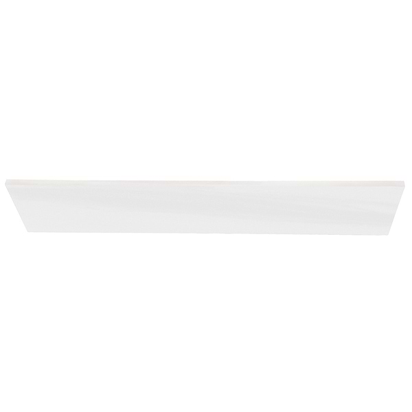 Minera Dolomite Warm White  3x24 Marble Look Polished Porcelain Bullnose