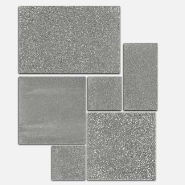 Sendero Canyon Gray French Pattern Tumbled Limestone 2CM Outdoor Paver