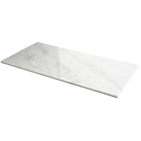Alaska White 12x24" Polished Marble Tile