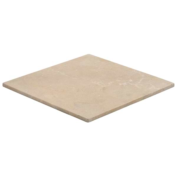 Avanti Crema Marfil Beige 12x12 Tumbled Marble Tile
