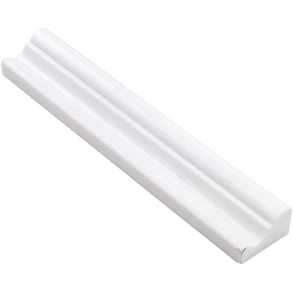 Thassos Chair Rail Polished Marble Liner
