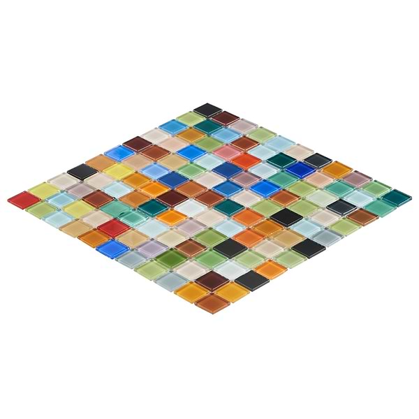 Fruit Platter 1x1 Glass Polished Mosaic Tile