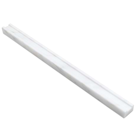 Groove Pencil Asian Statuary Marble Tile Liner