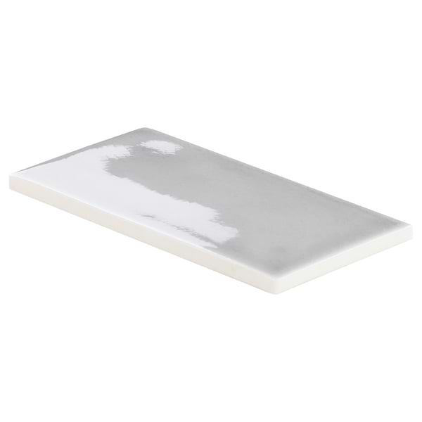 Nabi Subway Arctic Blue 3x6 Crackled Glossy Glass Tile