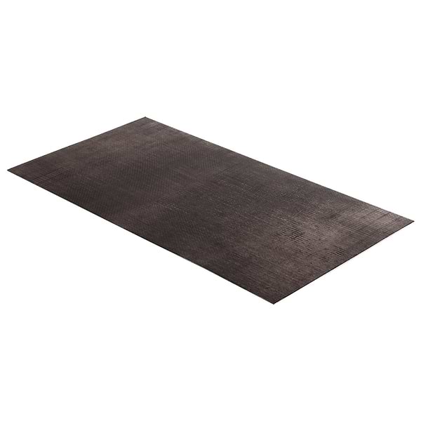 Ristretto LVT Charcoal Black 12x24 Fabric Look Glue Down Luxury Vinyl Tile 