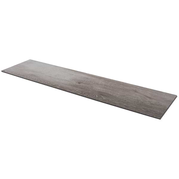 Woodcrete Ash Brown Rigid Core Click 12x48 Luxury Vinyl Tile