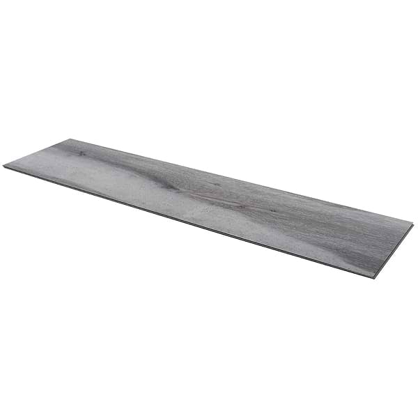 Woodcrete Silver Gray Rigid Core Click 12x48 Luxury Vinyl Tile