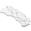 Arya Marble & Mother of Pearl Polished Mosaic Tile