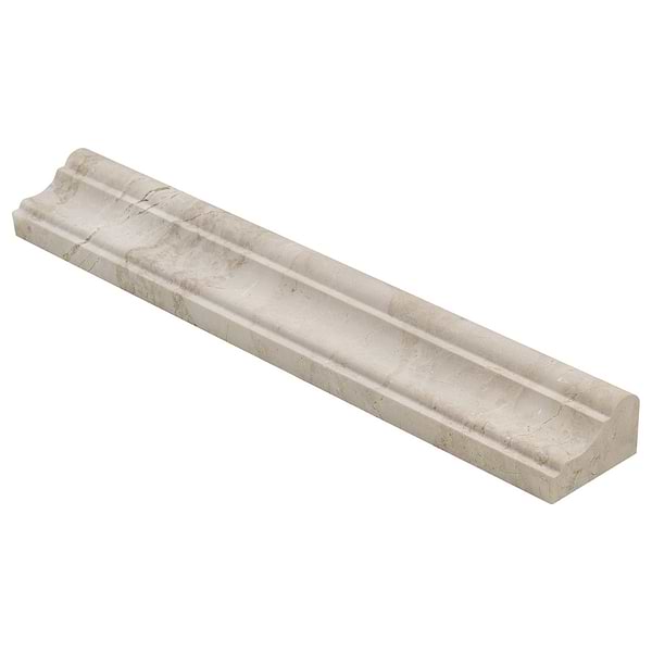 Cream Misto Beige 2x12 Honed Marble Cornice Molding
