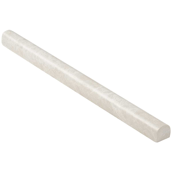 Cream Misto 1x12 Polished Marble Pencil Molding