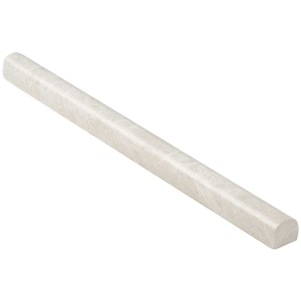 Cream Misto 1x12 Honed Marble Pencil Molding