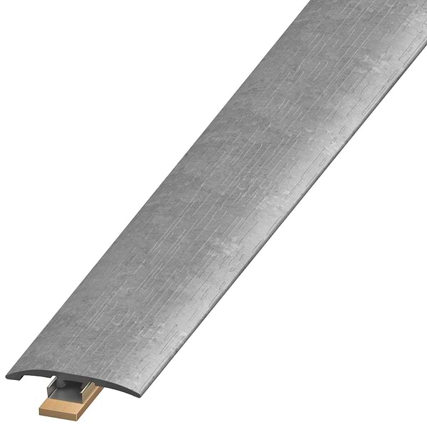 Optoro Trail Slate Dark Gray 2x94" LVT Slim Trim by Versatrim
