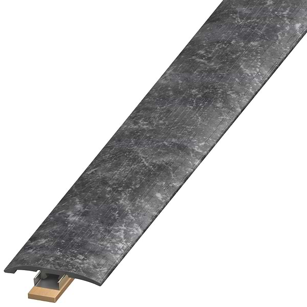 ReNew Metalcrete Charcoal 2x94" LVT Slim Trim by Versatrim