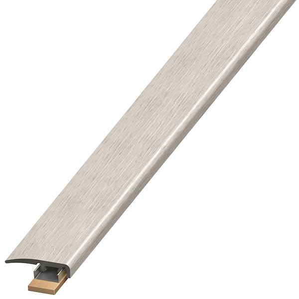 Katone Wash Oak White 1.38x94" LVT Slim End Cap by Versatrim