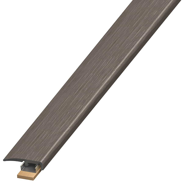 Optoro Scarlet Oak Studio 1.38x94" LVT Slim End Cap by Versatrim