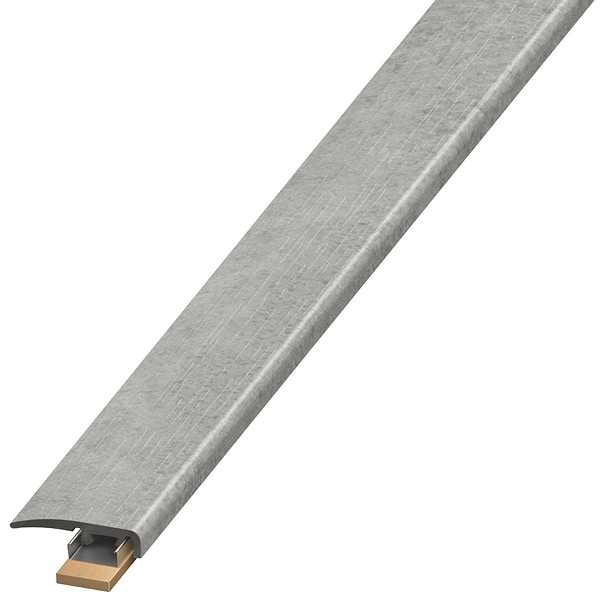 Optoro Juneau Sandstone Light Gray 1.38x94" LVT Slim End Cap by Versatrim