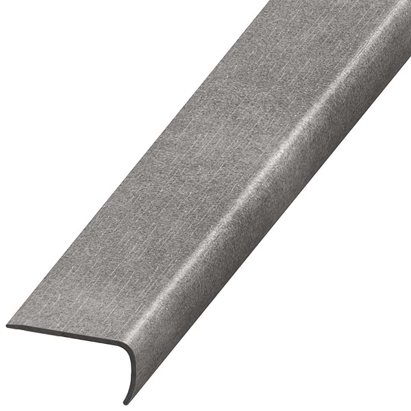 Katone Concreto Steel 2x1x94" LVT VersaEdge Stair Nose by Versatrim