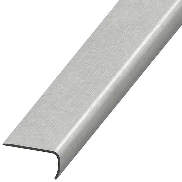 Optoro Trail Slate Light Gray 2x1x94" LVT VersaEdge Stair Nose by Versatrim