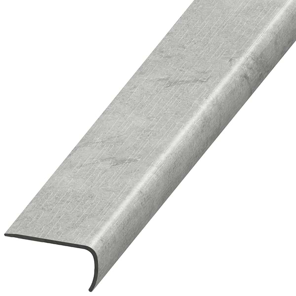 ReNew Metalcrete Platinum 2x1x94" LVT VersaEdge Stair Nose by Versatrim