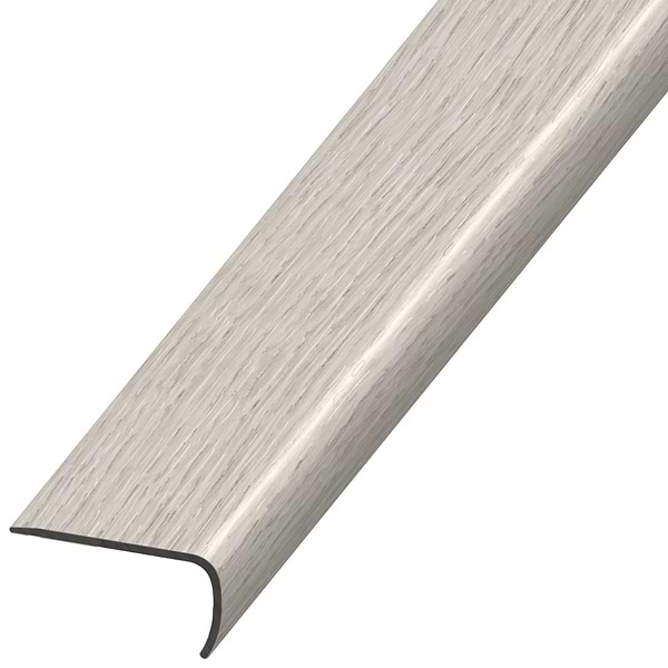 Moxy XL Ash Gray 2x1x94" LVT VersaEdge Stair Nose by Versatrim