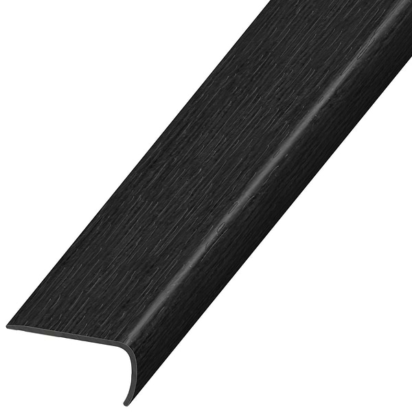 Moxy XL Night Black 2x1x94" LVT VersaEdge Stair Nose by Versatrim