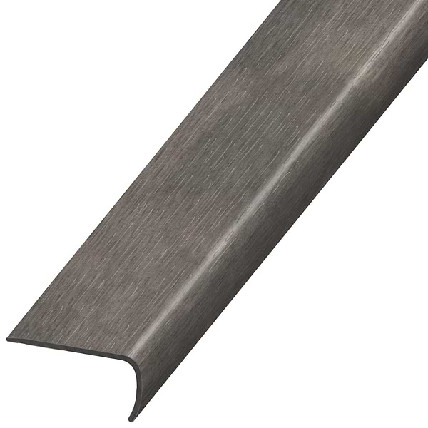 Hudson Cocoa 2x1x94" LVT VersaEdge Stair Nose by Versatrim