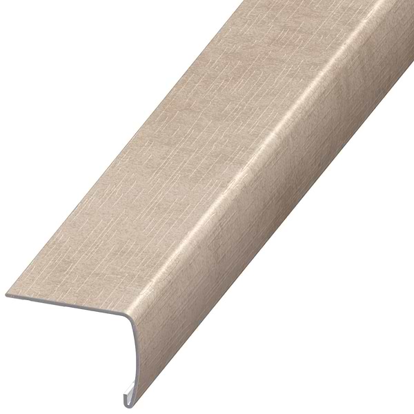 Katone Concreto Beige 2x1.5x94" VersaEdge Xtra Tall Stair Nose by Versatrim