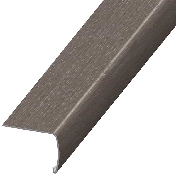 Optoro Scarlet Oak Studio 2x1.5x94" VersaEdge Xtra Tall Stair Nose by Versatrim