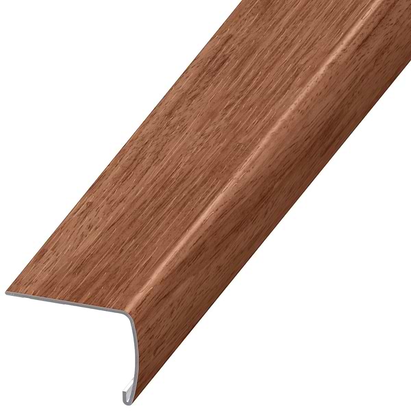ReNew Opulence Oak Gingered 2x1.5x94" VersaEdge Xtra Tall Stair Nose by Versatrim